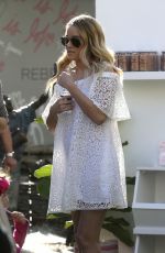 LAUREN CONRAD Hosts a Pop Up Shop for Little Market in Los Angeles 02/04/2017