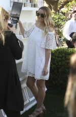 LAUREN CONRAD Hosts a Pop Up Shop for Little Market in Los Angeles 02/04/2017
