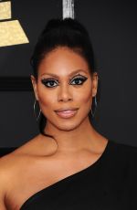 LAVERNE COX at 59th Annual Grammy Awards in Los Angeles 02/12/2017