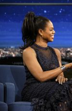 LAVERNE COX at Late Show with Stephen Colbert 02/13/2017