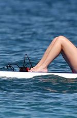 LEA MICHELE in Swimsuit on the Beach in Hawaii 02/23/2017