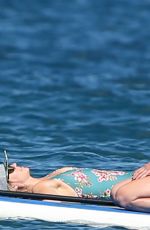 LEA MICHELE in Swimsuit on the Beach in Hawaii 02/23/2017