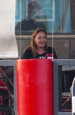 LEAH REMINI Out in Los Angeles 02/14/2017