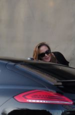 LEAH REMINI Out in Los Angeles 02/14/2017
