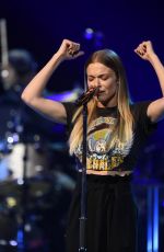 LEANN RIMES Performs at Bridgewater Hall in Manchester 02/20/2017
