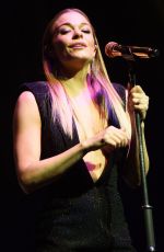 LEANN RIMES Performs at London Palladium in 02/18/2017