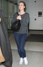 LEIGHTON MEESTER Arrives at Harry TV Show in New York 02/22/2017
