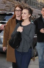 LEIGHTON MEESTER Arrives at Harry TV Show in New York 02/22/2017
