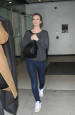 LEIGHTON MEESTER Arrives at Harry TV Show in New York 02/22/2017