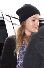 LEIGHTON MEESTER With No Makeup at LAX Airport in Los Angeles 02/08/2017