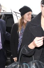 LEIGHTON MEESTER With No Makeup at LAX Airport in Los Angeles 02/08/2017