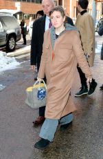 LENA DUNHAM at Aol Build Series in New York 02/10/2017