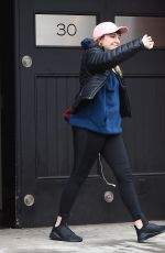 LENA DUNHAM Out and About in New York 02/01/2017
