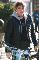 LENA DUNHAM Out and About in New York 02/06/2017