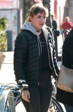 LENA DUNHAM Out and About in New York 02/06/2017