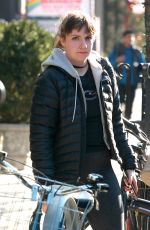 LENA DUNHAM Out and About in New York 02/06/2017