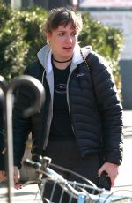 LENA DUNHAM Out and About in New York 02/06/2017