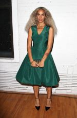 LEONA LEWIS at Zac Posen Fashion Show at New York Fashion Week 02/14/2017