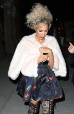 LEONA LEWIS Night Out in New York 02/13/2017