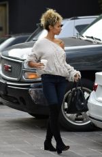 LEONA LEWIS Out and About in Los Angeles 02/01/2017