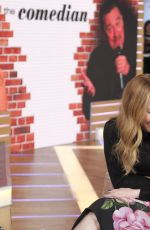 LESLIE MANN on the Set of Good Morning America 01/31/2017