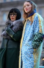 LILY COLE and NAOMI RAPACE at The salesman Free Screening in London 02/26/2017