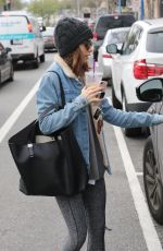 LILY COLLINS Leaves a Gym in West Hollywood 02/08/2017