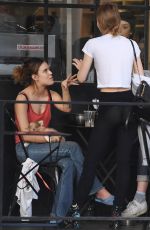 LILY-ROSE DEPP Out for Lunch at Joan