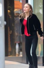 LILY-ROSE DEPP Out in Beverly Hills 02/02/2017