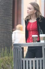 LILY-ROSE DEPP Out in Beverly Hills 02/02/2017