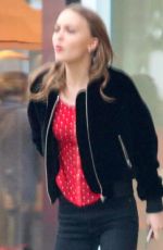 LILY-ROSE DEPP Out in Beverly Hills 02/02/2017