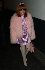 LINDA RAMONE Night Out in Los Angeles 02/02/2017