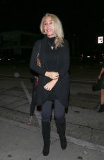 LINDA THOMPSON Out for Dinner in West Hollywood 02/21/2017