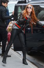 LINDSAY LOHAN at ABC Studios in New York 02/13/2017