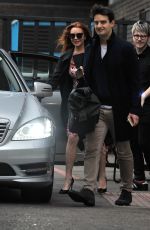LINDSAY LOHAN Leaves ITV Studios in London 02/21/2017