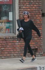 LISA RINNA Leaves Yoga Class in Studio City 02/05/2017
