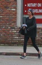 LISA RINNA Leaves Yoga Class in Studio City 02/05/2017