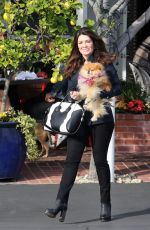 LISA VANDERPUMP Out and About in Beverly Hills 02/01/2017