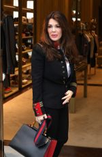 LISA VANDERPUMP Out Shopping in Beverly Hills 02/05/2017