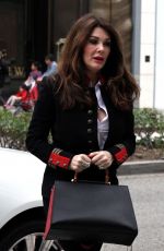 LISA VANDERPUMP Out Shopping in Beverly Hills 02/05/2017