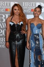 LITTLE MIX at Brit Awards 2017 in London 02/22/2017