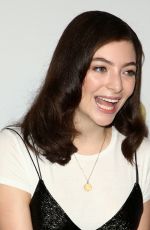 LORDE at Clive Davis Pre-grammy Party in Los Angeles 02/11/2017