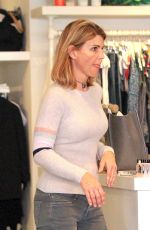 LORI LOUGHLIN Shopping in Beverly Hills 02/13/2017