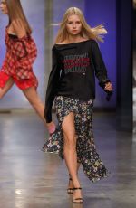 LOTTIE MOSS at Topshop Fashion Show at London Fashion Week 02/19/2017