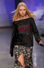 LOTTIE MOSS at Topshop Fashion Show at London Fashion Week 02/19/2017