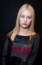 LOTTIE MOSS at Topshop Fashion Show at London Fashion Week 02/19/2017