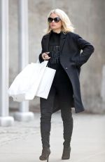 LOTTIE MOSS Out Shopping in New York 02/08/2017