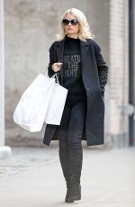LOTTIE MOSS Out Shopping in New York 02/08/2017