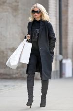 LOTTIE MOSS Out Shopping in New York 02/08/2017