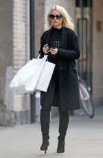 LOTTIE MOSS Out Shopping in New York 02/08/2017
